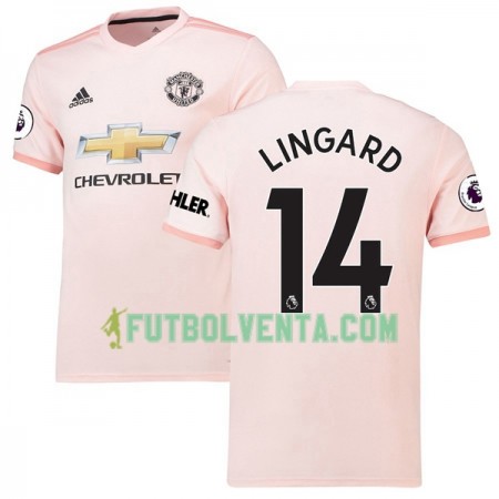 Camiseta de fútbol Manchester United Jesse Lingard 14 2ª equipación 2018/2019 Camiseta de fútbol Manchester United Jesse Lingard 14 2ª equipación 2018/2019